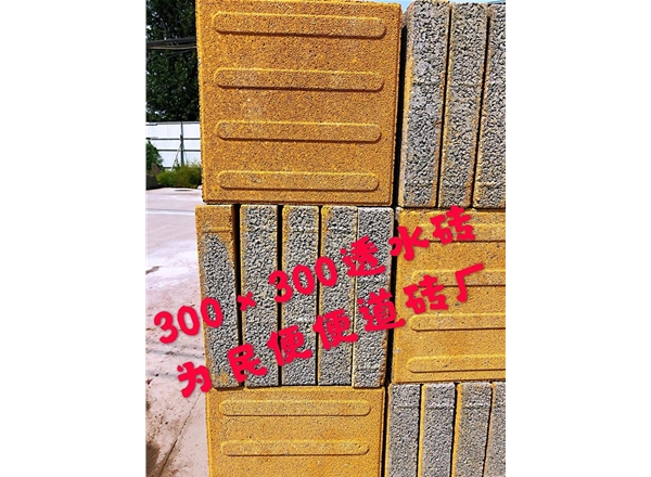 300×300透水盲道砖厂家
