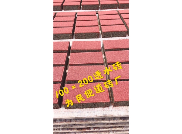 100×200透水便道砖